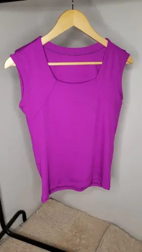 Blusa feminina ribana fucsia - G1