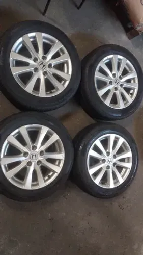 Roda aro 16 com pneu Honda civic e New civic 
