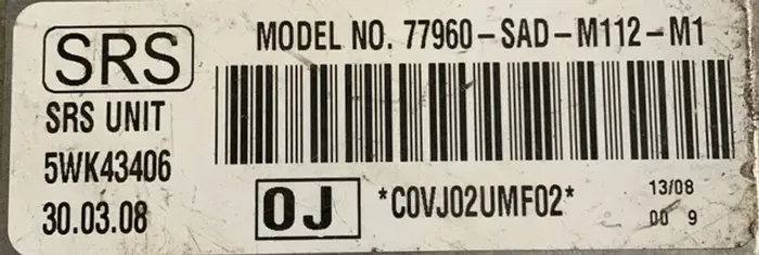 Modulo Air Bag Honda Fit