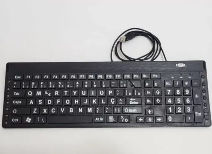 teclado dex para retirar peças ou artesanato