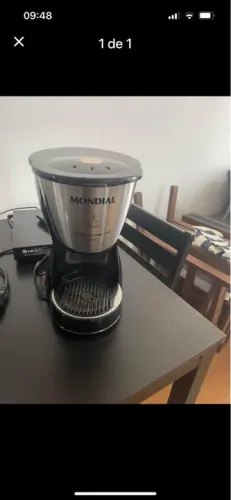 Cafeteira mondial elétrica dolce arome inox c-30 (SEM A JARRA)