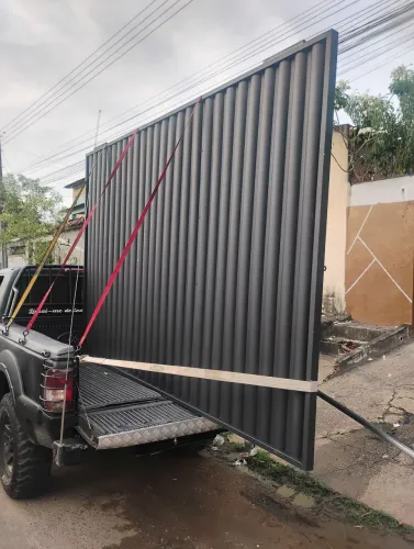 Fabricamos qualquer projeto de ferro ou Metalon galvanizado parede grossa pintura de 