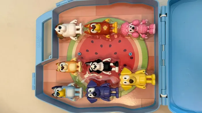 Coleção de Bonecos da Bluee e amigos