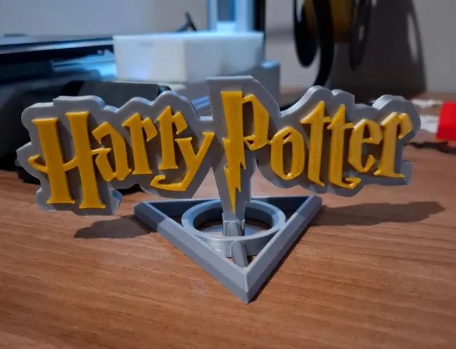 Harry Potter placa decorativa 3D print