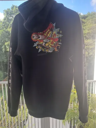 Moletom Santa Cruz® "Skate Brain" raro M