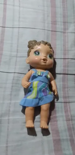 Boneca Baby Alive Vestido Azul