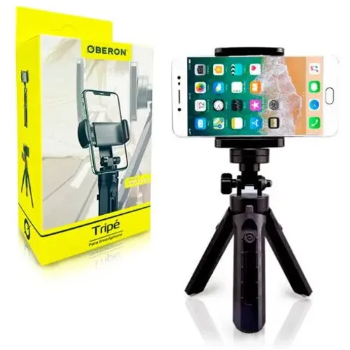 Tripé para Celular Oberon - Fotos e Vídeos Incríveis!