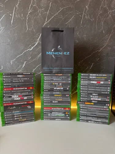 Jogos Originais Midia Fisica de Xbox One e Series!