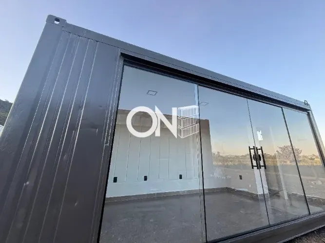 Escritório em container, pronto em até 45 dias úteis