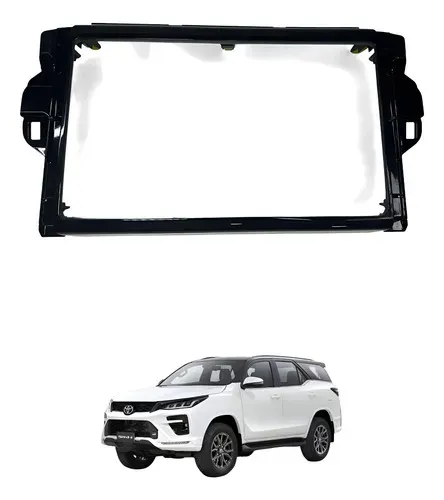 Moldura Multimidia Toyota Hilux Sw4 2.8 2021 2024 Original Preto