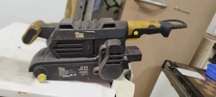 lixadeira de cinta e bancada profissional, modelo LC 872