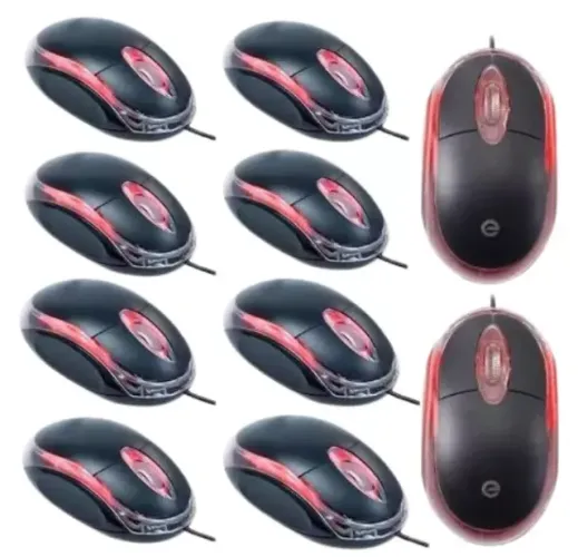 mouse optico usb 2.0  1000dpi ms-9 mouze com fio NÃO  gamer  mause Com Fio Usb Wired Gamin