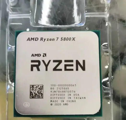 Processador AMD Ryzen 7 5800X de 8 núcleos e 4.7GHz 1.600 Aceitamos Cartão