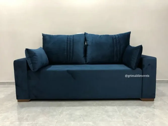 Sofá retrô - Conforto e Estilo para Sua Sala!