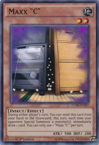 Yugioh!!! Maxx "C" LC5D-EN227 Ultra Rare