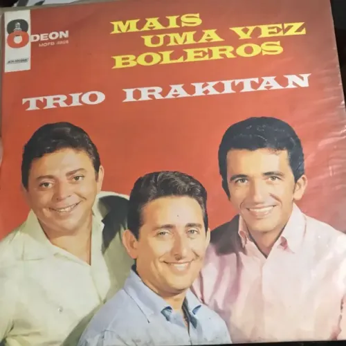 disco de vinil lp trio irakitan samba bossa capa sanduiche