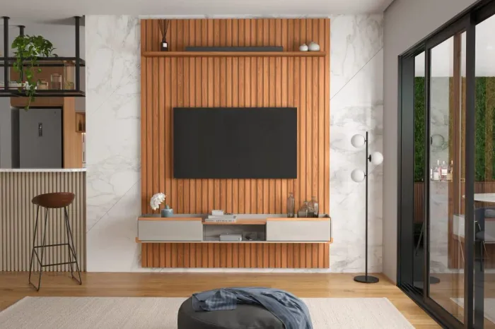 PAINEL OSLO COM BANCADA ATLAS