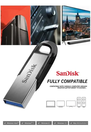 Pen Drive SanDisk Ultra Flair 32GB USB 3.0 Flash Drive