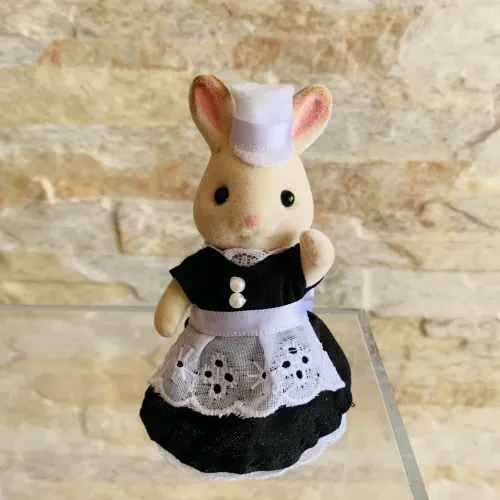 Roupinha leiteira vaquinha Sylvanian Families