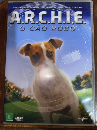 DVD original Filme Archie o Cão Robô seminovo