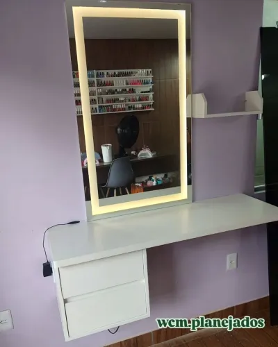 Bancada 2 gavetas MDF