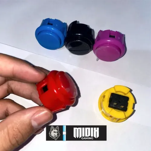Botão Sanwa para Fliperama Arcade