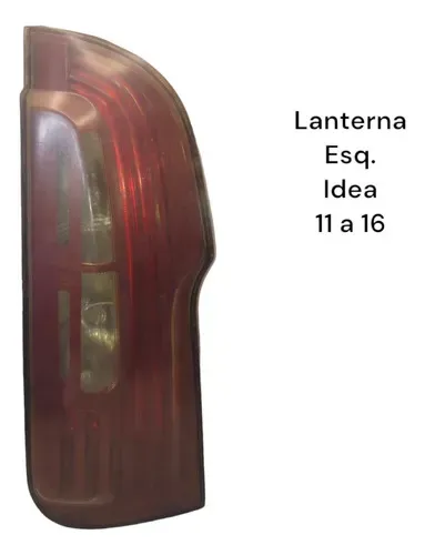 Lanterna Traseira Esquerda Idea 2011 A 2016 Fumê Com Det 
