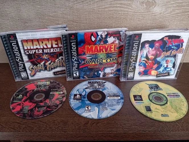 Trilogia Marvel vs Capcom -PS1 (REPRÔ)