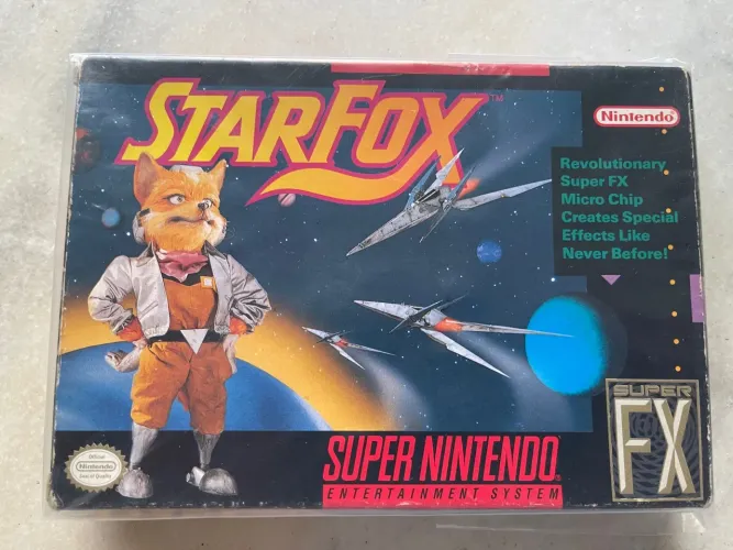 Star Fox Super Nintendo - snes