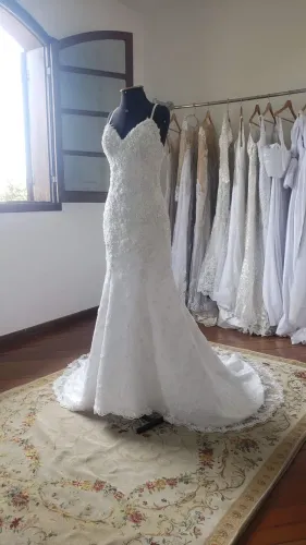 Vestido de noiva sereia 
