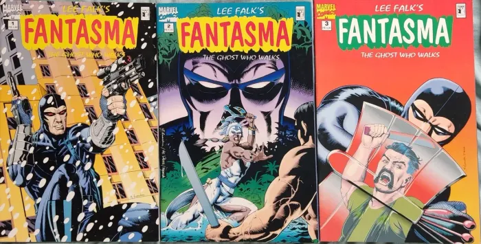 Fantasma Nº 1 A 3 - Minissérie Completa - Ed Saber 1996