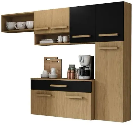 Cozinha Completo com Design Moderno Rubi 184CM - FRETE GRATIS - ENTREGA HOJEEE !!