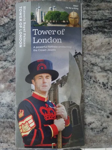 Flyer Tower of London para colecionador