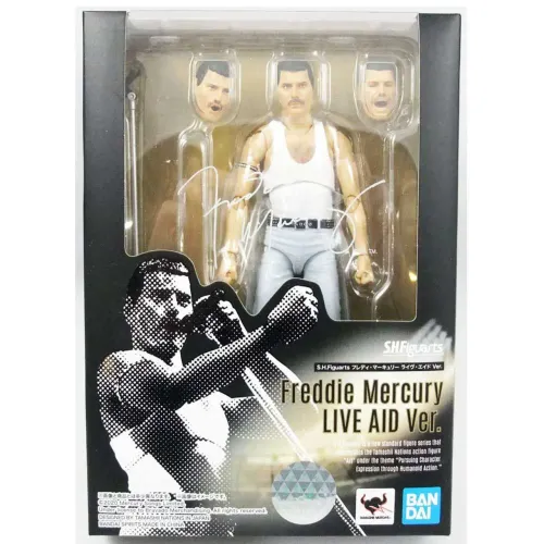 Freddie Mercury Live Aid Ver. S.H.Figuarts Bandai Original