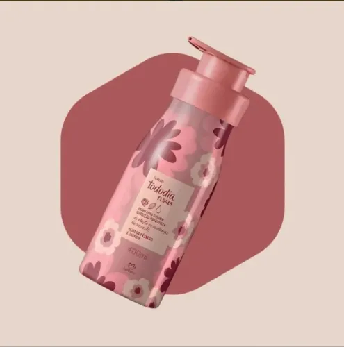 Creme Hidratante Tododia Flor De Pêssego E Jasmin 400ml - Natura