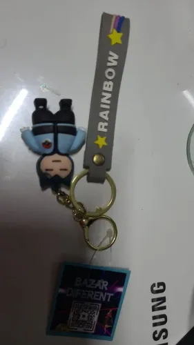 Chaveiro Anime Rainbow 