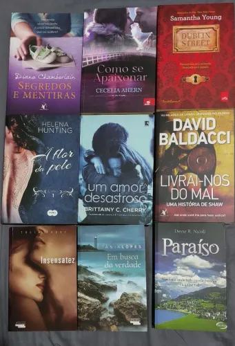Livros Diversos de Romance e Drama