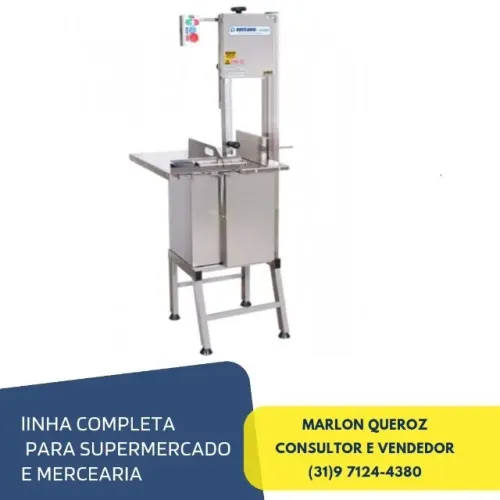 Serra Fita Para Carnes Beccaro 2,55 Inox Bivolt