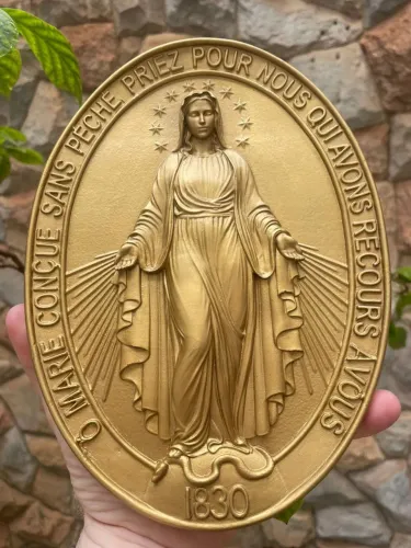 Medalha Nossa Senhora das Graças 30cm