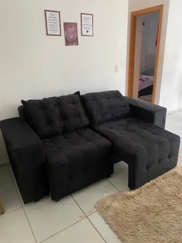 Sofá retratil 2 lugares 2,10 largura promocão frete gratis R$ 1.200,00 a vista 