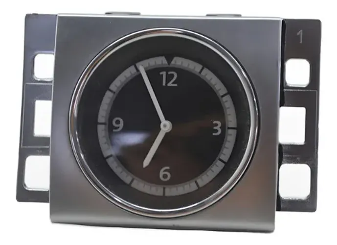 Relogio Central Painel Vw Passat 2013 Original 3c8919204a Cinza Preto