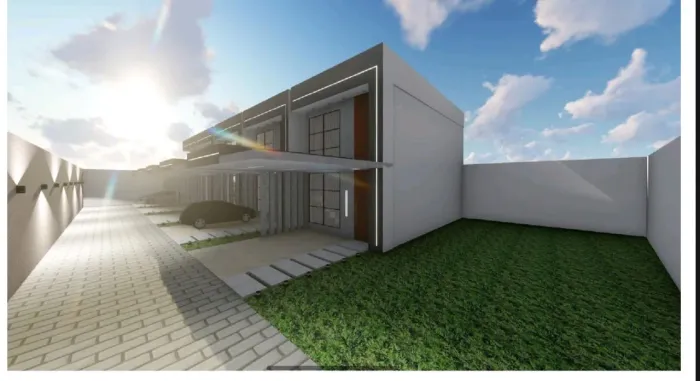 Casa nova estilo Lofts duplex 50 % Concluído / Entrega em 2 meses 