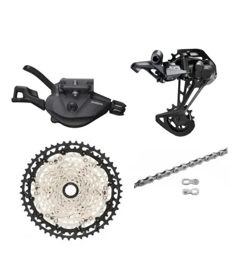 Kit Shimano XT 12v - Cassete 10/51T Micro Spline 