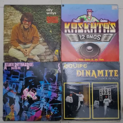 Discos dos bailes lote 3