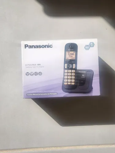 Telefone Sem Fio Digital Panasonic KX-TGC210LB