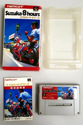 Jogo Suzuka 8 Hours - Super Nintendo