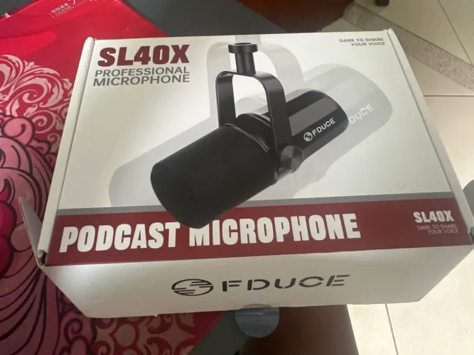 Microfone para podcast da fduce sl40x profissional