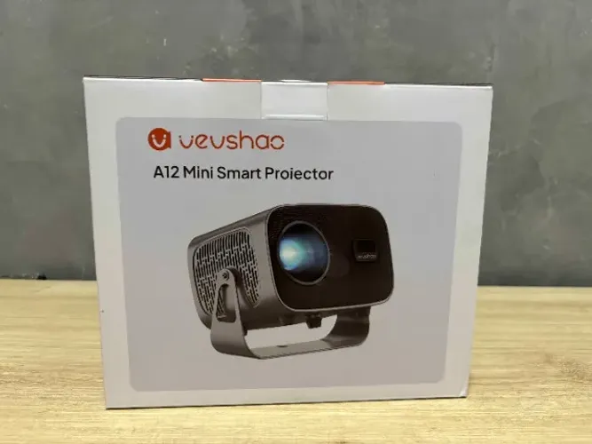 rojetor Vevshao A12 - Android 13, Wi-Fi 6, Full HD 1080p (Suporte 4K) - [NOVO]