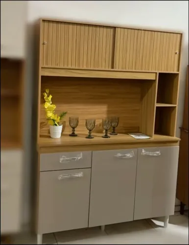 Armário de Cozinha Duda 1.20 de largura - Entrega imediata!!