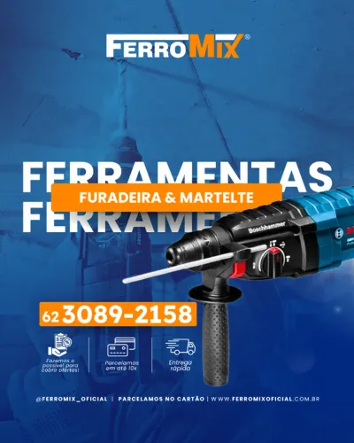 "Furadeira e Martelete Bosch Profissional | Entrega Rápida | Parcelamos em até 10x"